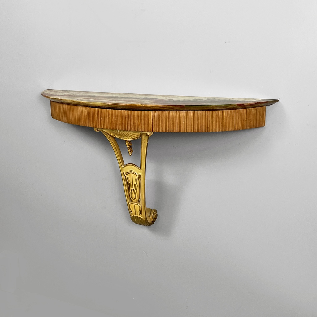 Consolle in onice, 1950 ca.