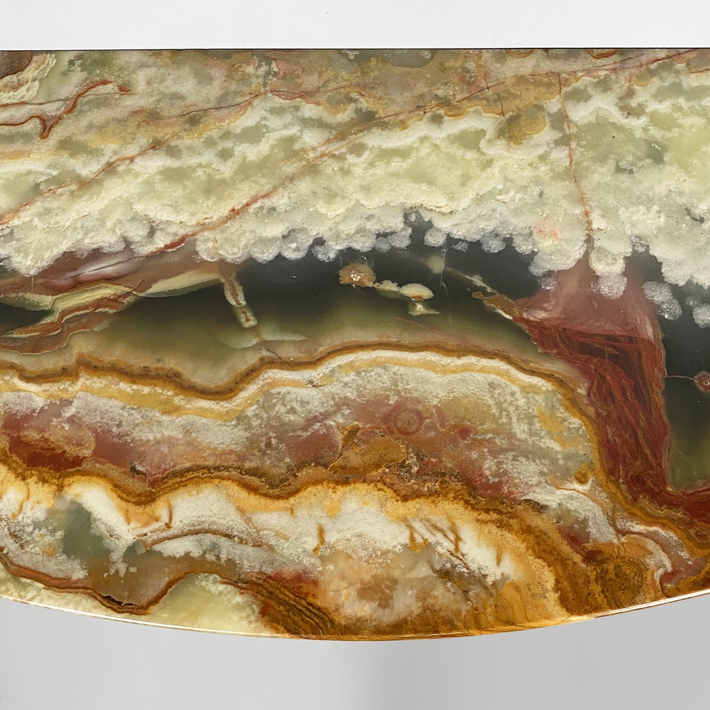 Consolle in onice, 1950 ca.