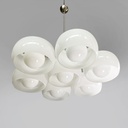 Lampadario Eptaclinio di Vico Magistretti per Artemide, 1970 ca.