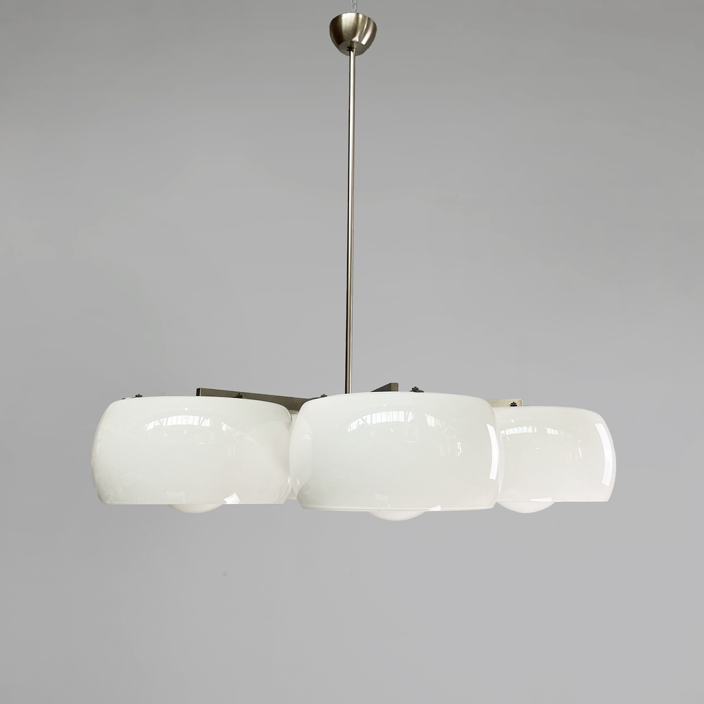 Lampadario Eptaclinio di Vico Magistretti per Artemide, 1970 ca.