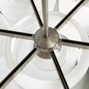 Lampadario Eptaclinio di Vico Magistretti per Artemide, 1970 ca.