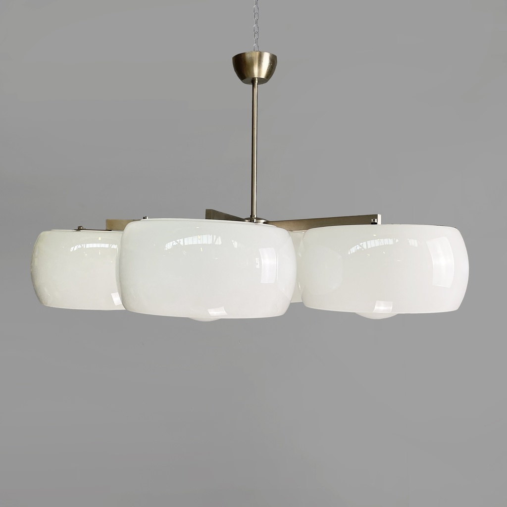 Lampadario Eptaclinio di Vico Magistretti per Artemide, 1970 ca.
