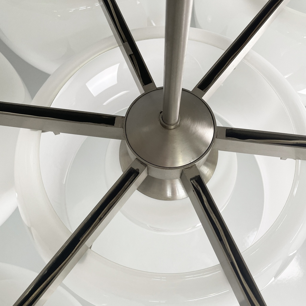 Lampadario Eptaclinio di Vico Magistretti per Artemide, 1970 ca.