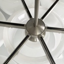 Lampadario Eptaclinio di Vico Magistretti per Artemide, 1970 ca.