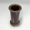 Portaombrelli in bronzo e metallo, 1950 ca.