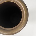 Portaombrelli in bronzo e metallo, 1950 ca.