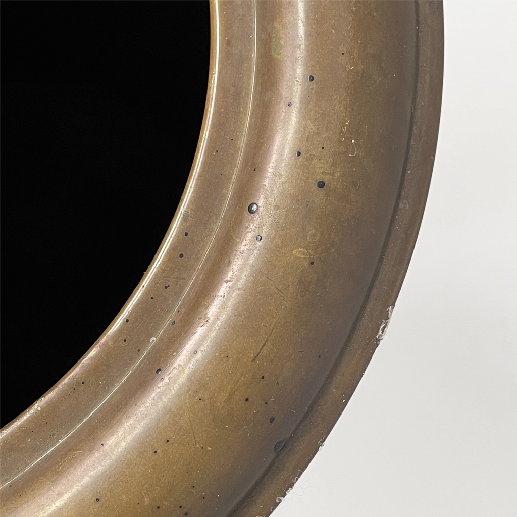 Portaombrelli in bronzo e metallo, 1950 ca.