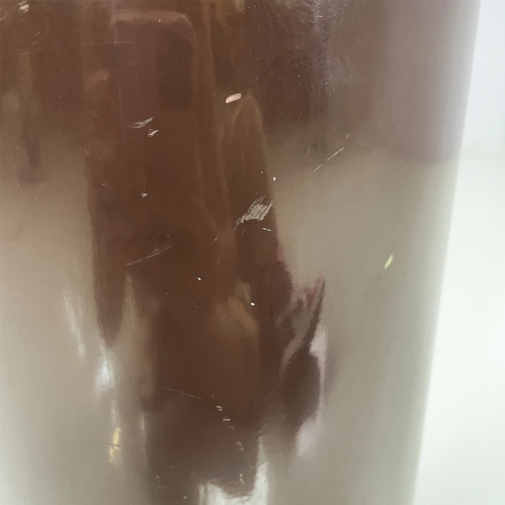 Portaombrelli in bronzo e metallo, 1950 ca.