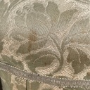 Poggiapiedi o pouf in tessuto, 1900 ca.