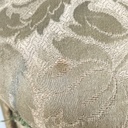 Poggiapiedi o pouf in tessuto, 1900 ca.