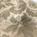 Poggiapiedi o pouf in tessuto, 1900 ca.