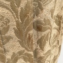 Poggiapiedi o pouf in tessuto, 1900 ca.