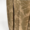 Poggiapiedi o pouf in tessuto, 1900 ca.