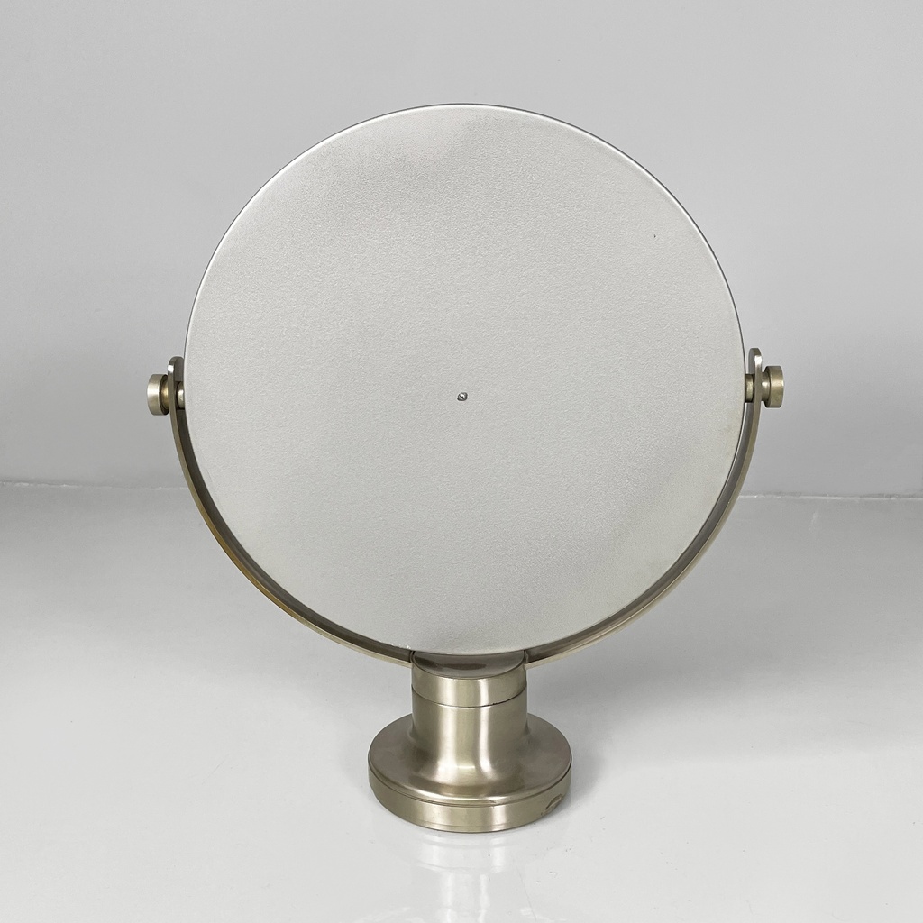 Specchio da tavolo orientabile in metallo, 1970 ca.