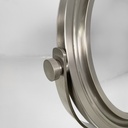 Specchio da tavolo orientabile in metallo, 1970 ca.