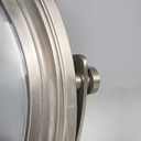 Specchio da tavolo orientabile in metallo, 1970 ca.