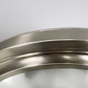 Specchio da tavolo orientabile in metallo, 1970 ca.