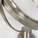 Specchio da tavolo orientabile in metallo, 1970 ca.