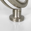 Specchio da tavolo orientabile in metallo, 1970 ca.