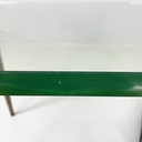 Tavolo da caffè in vetro e ottone, 1950 ca.