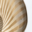 Poltrone in tessuto a righe e legno, 1950 ca.