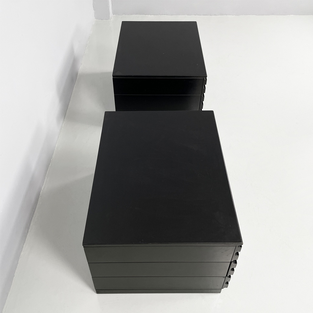 Comodini di Ico Parisi per Poggi, 1970 ca.