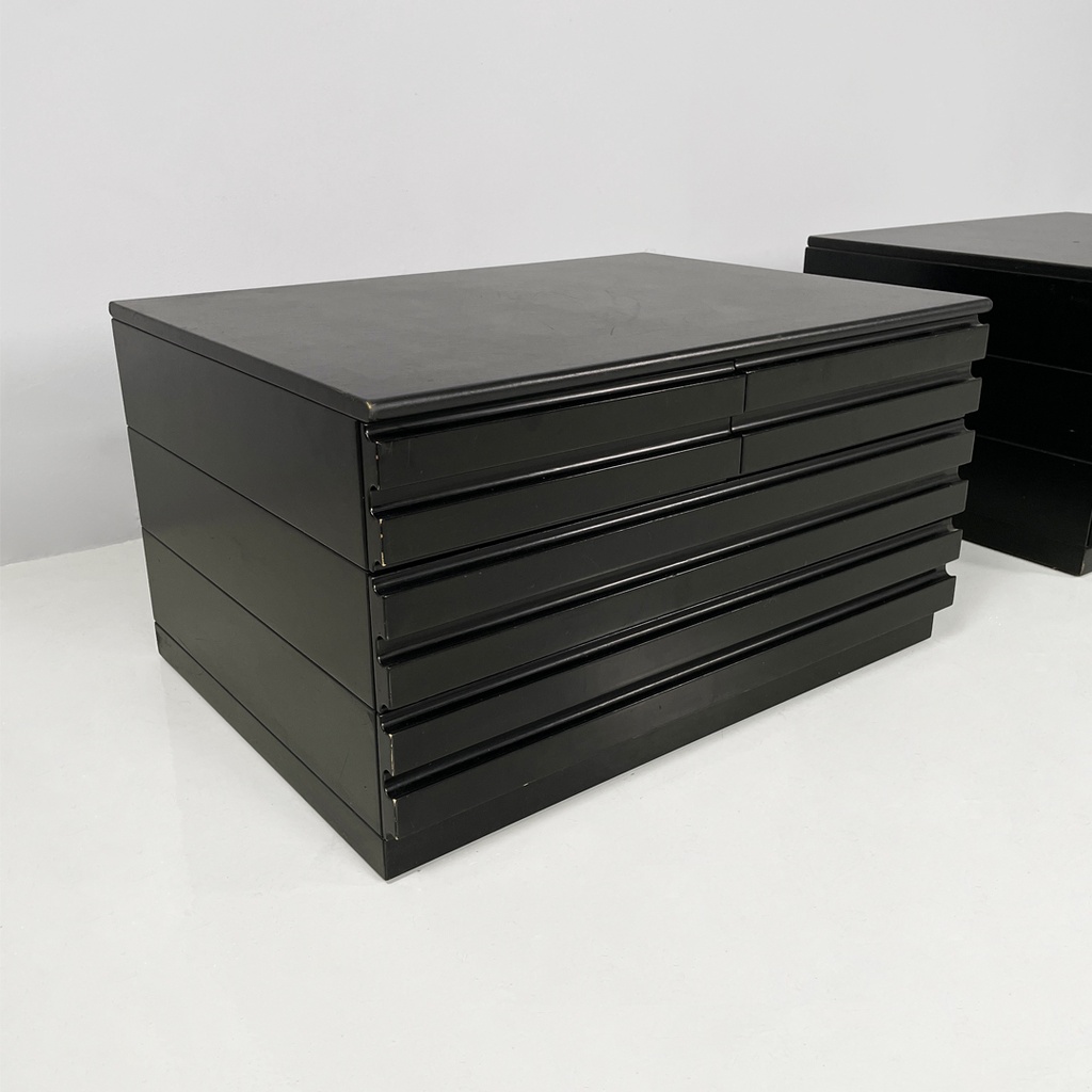 Comodini di Ico Parisi per Poggi, 1970 ca.