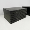 Comodini di Ico Parisi per Poggi, 1970 ca.