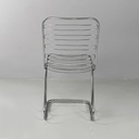 Sedie in acciaio, 1970 ca.