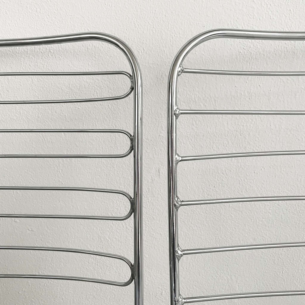 Sedie in acciaio, 1970 ca.