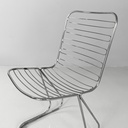 Sedie in acciaio, 1970 ca.