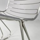 Sedie in acciaio, 1970 ca.