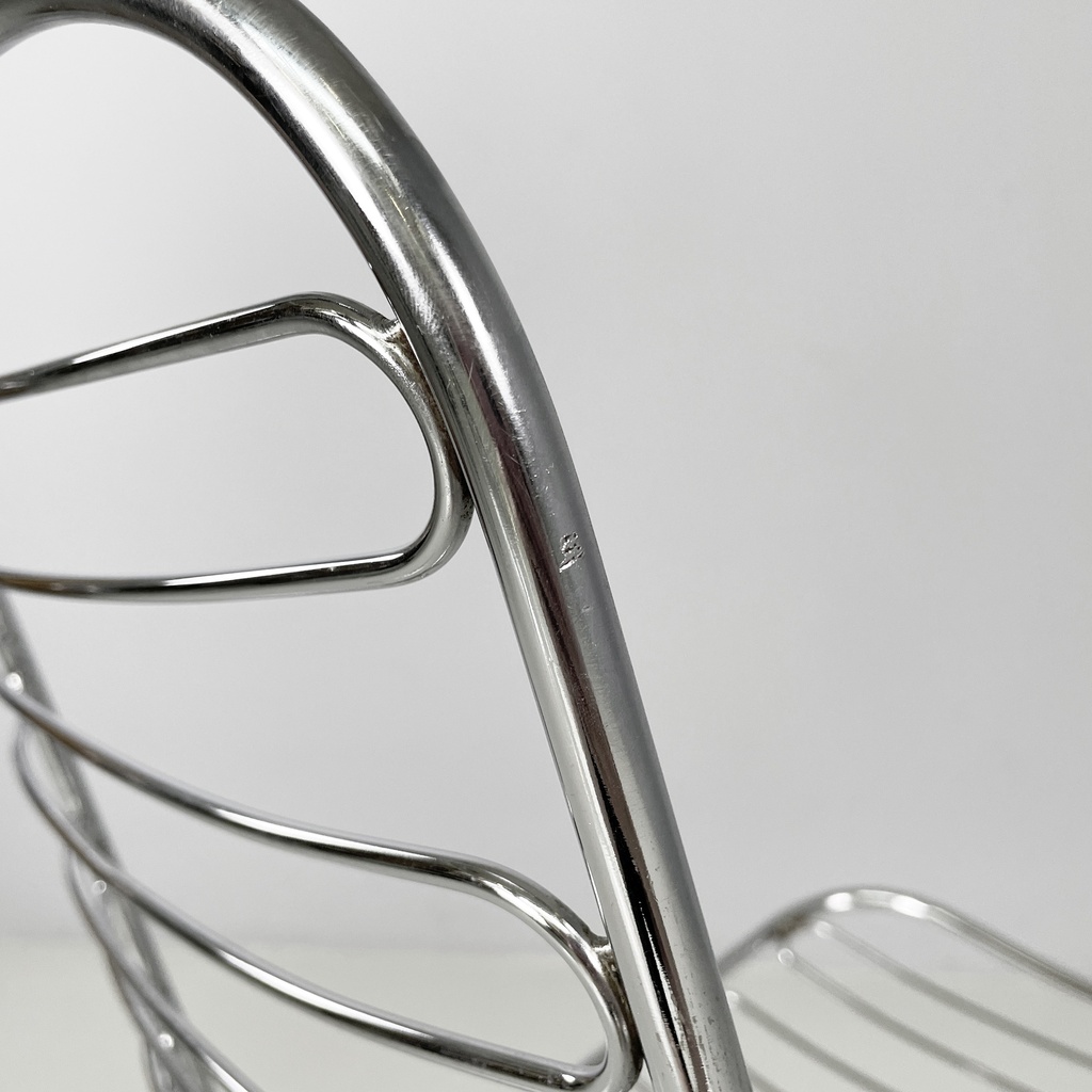 Sedie in acciaio, 1970 ca.