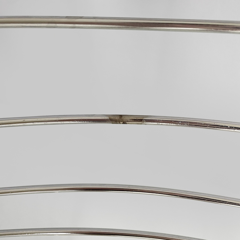 Sedie in acciaio, 1970 ca.