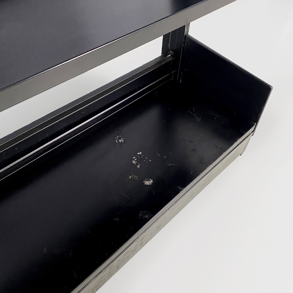 Libreria in metallo autoportante, 1980 ca.