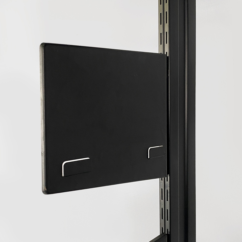 Libreria in metallo autoportante, 1980 ca.