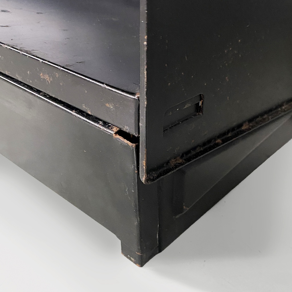 Libreria in metallo autoportante, 1980 ca.