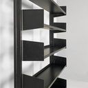 Libreria in metallo autoportante, 1980 ca.