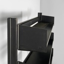 Libreria in metallo autoportante, 1980 ca.