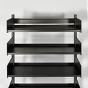 Libreria in metallo autoportante, 1980 ca.