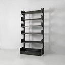 Libreria in metallo autoportante, 1980 ca.