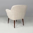 Poltrone in tessuto e legno, 1940 ca.