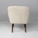 Poltrone in tessuto e legno, 1940 ca.