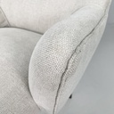 Poltrone in tessuto e legno, 1940 ca.