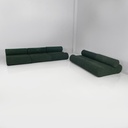 Divano modulare in tessuto verde, 2025