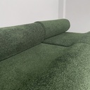 Divano modulare in tessuto verde, 2025