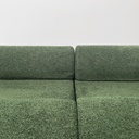Divano modulare in tessuto verde, 2025