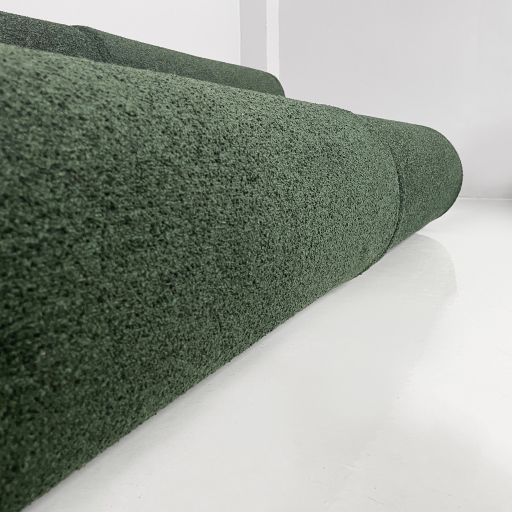 Divano modulare in tessuto verde, 2025