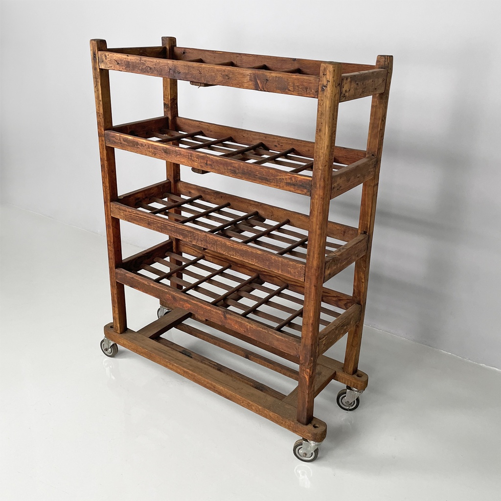 Carrello in legno, 1920 ca.