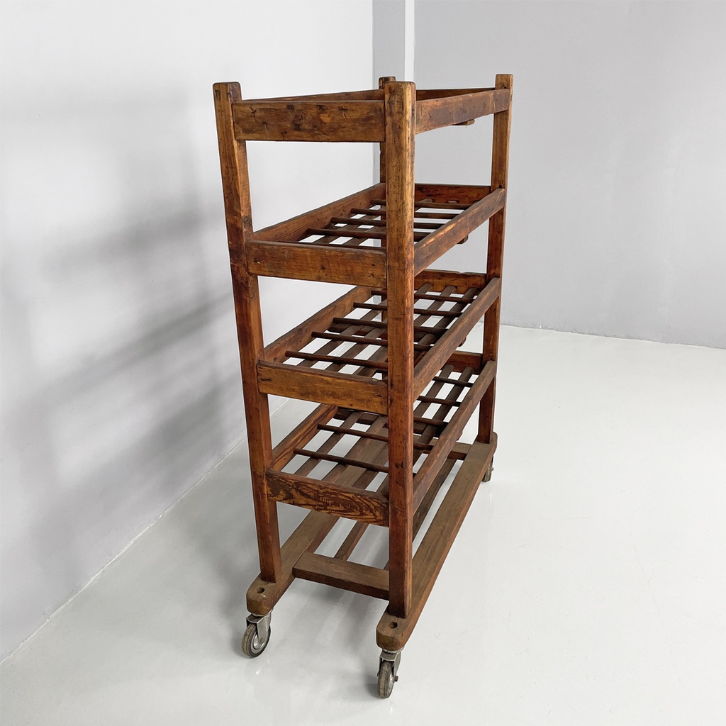 Carrello in legno, 1920 ca.